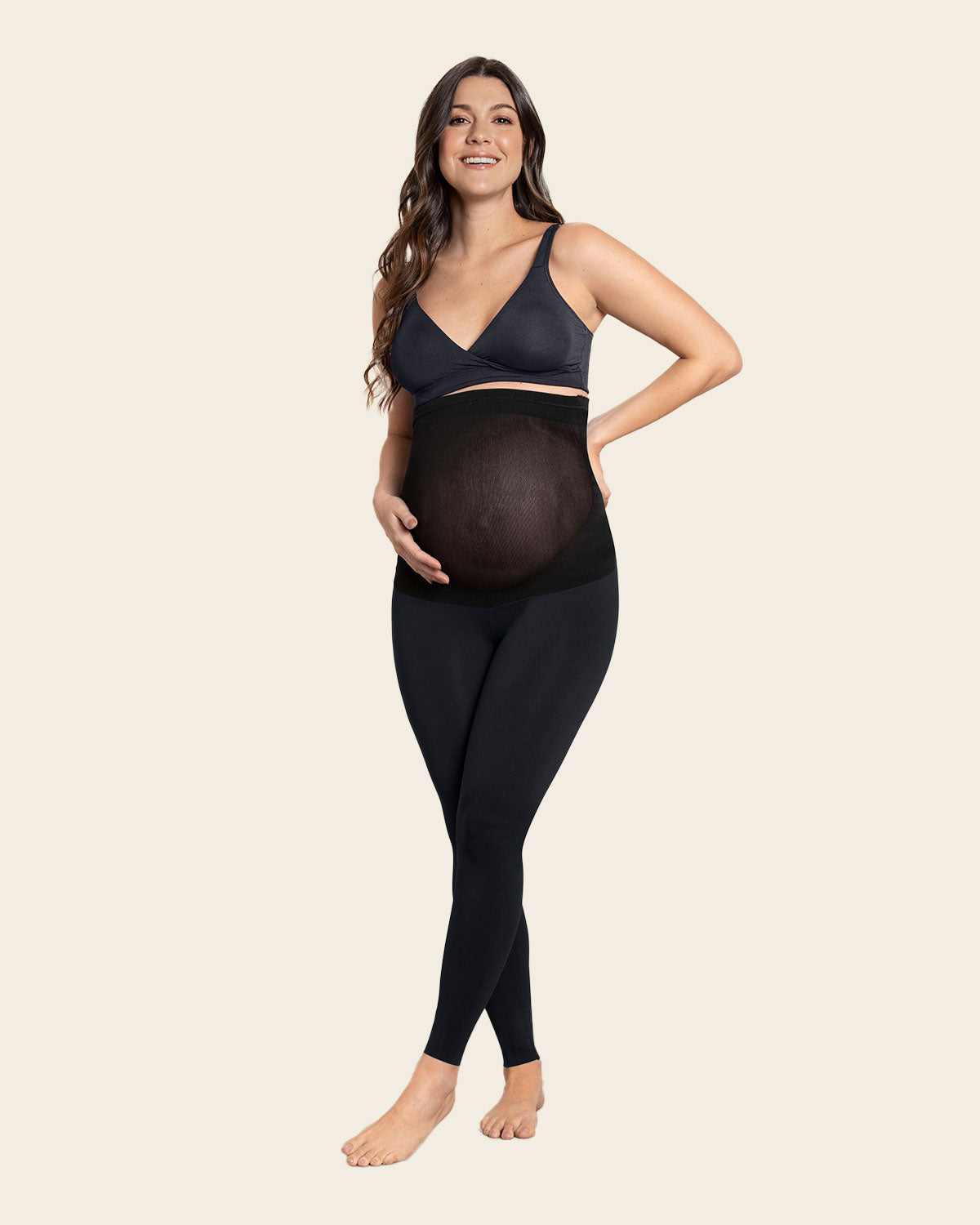 Maternity Time and Tru Black Legging size XXL (20) - SurMedios