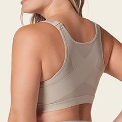 HACI Front Closure Posture Bra for Full Coverage Back Support(Beige,36DD) :  : Clothing, Shoes & Accessories