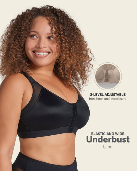 Mums & Bumps Leonisa Back Support Posture Corrector Wireless Bra Black  Online in Oman, Buy at Best Price from  - bdefaaed60b75