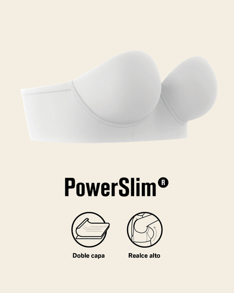 Bra 360: strapless longline contouring bra#color_000-white