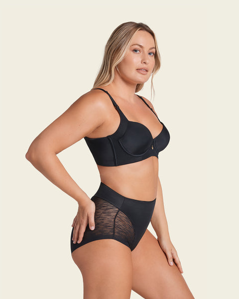 Maidenform Women's Luxe Extra Coverage Back Smoother Bra with Smooth T –  Atlantic Hosiery