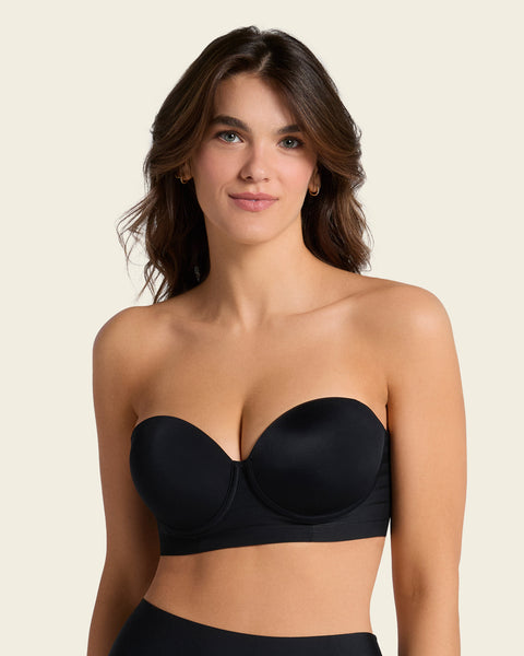 Splendid strapless bra with underwire#color_700-black