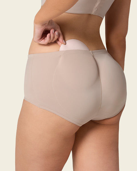 Classic butt lifter shaper panty#color_802-nude