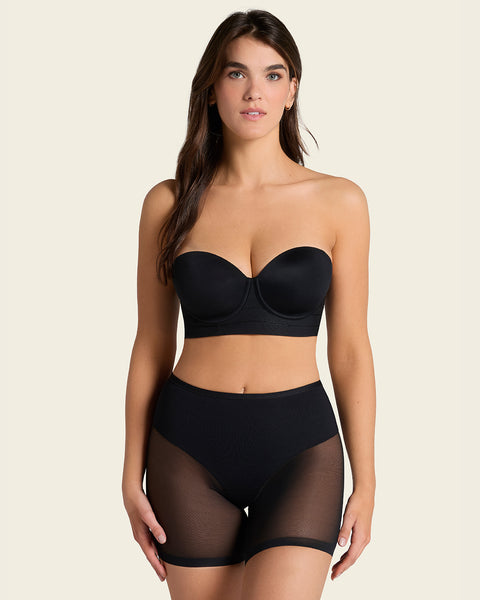 Truly undetectable sheer shaper short#color_700-black