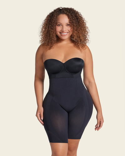 Women's Bodysuit with Built in Bra Sexy Strapless Shapewear Seamless Body  Shaper for Wedding Bridesmaid (Color : Skin, Size : Small) : :  Clothing, Shoes & Accessories