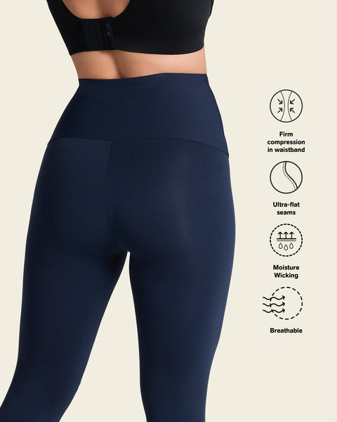 Super-soft moderate compression butt lift legging activelife#color_b55-dark-blue