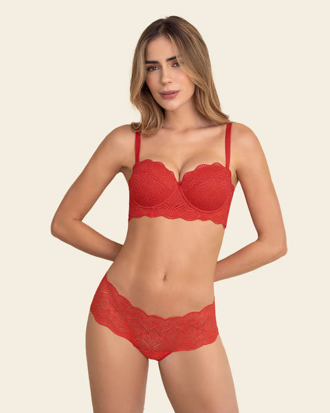 Cheeky Lace Hipster Panty#color_239-red