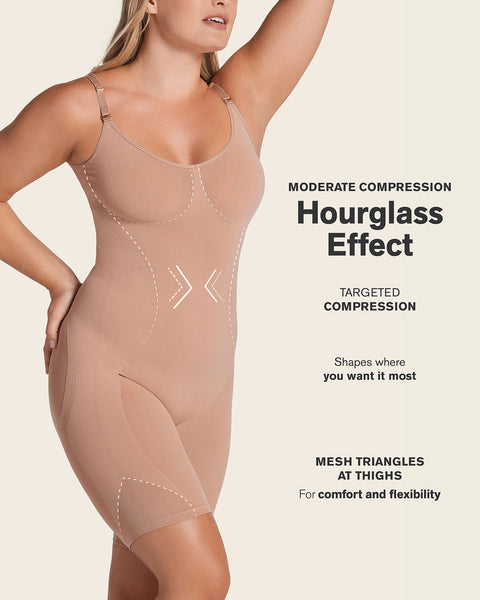 Full coverage seamless shaping bodysuit#color_087-natural