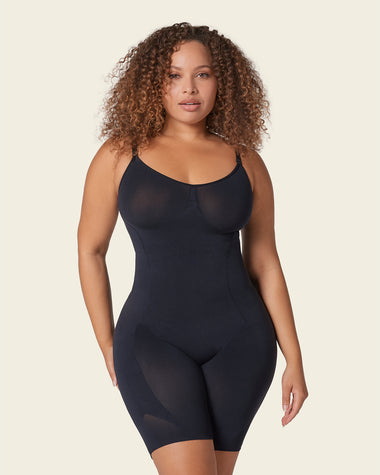 Full coverage seamless shaping bodysuit#color_700-black