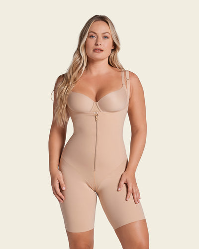Buy ULTIMO Women's Solid Thigh and Tummy Tucker Shapewear