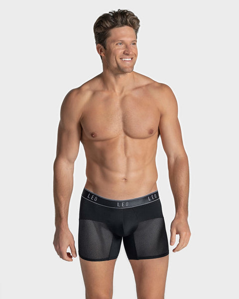 Leo advanced mesh boxer brief#color_701-black