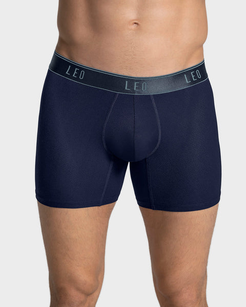 Mid-length boxer brief with ergonomic design#color_515-blue