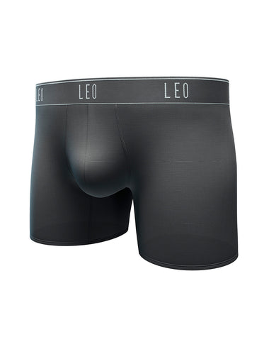 Leo Stretch Cotton Moderate Shaper Tank, Black, 035013-700, Mens  Shapewear