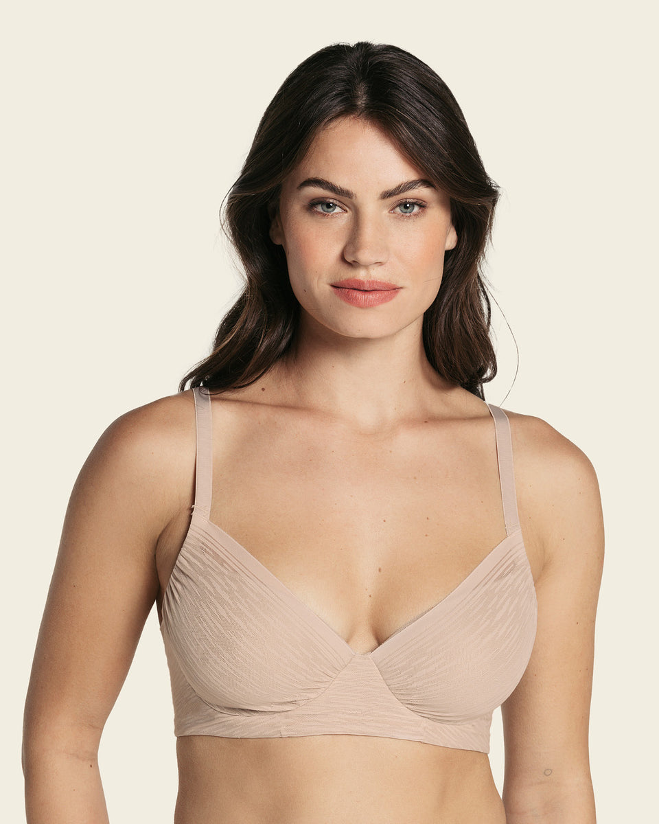 Complete coverage comfort fit bralette