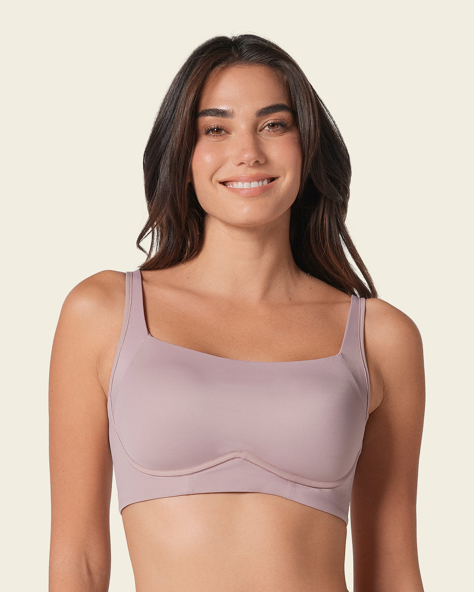 Everyday wireless support bra