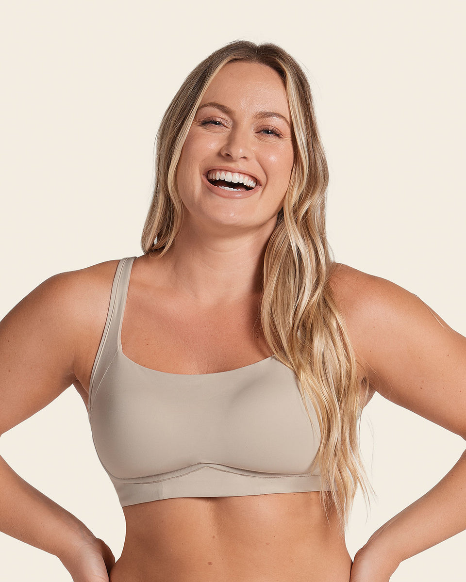 Everyday wireless support bra