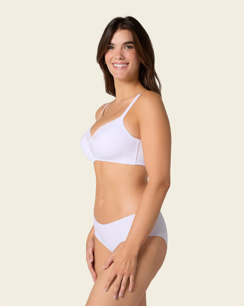 Wireless push up magical bra#color_000-white