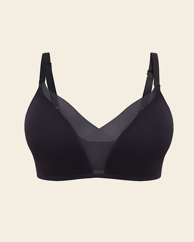 safuny 3Pc Everyday Bra for Women Lace Comfortable Wireless