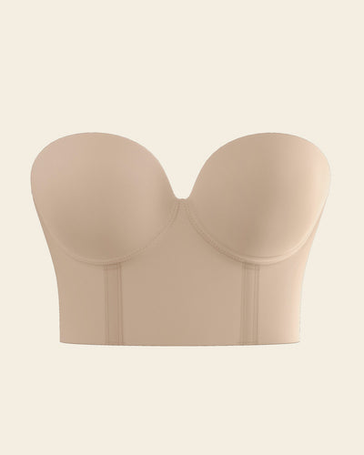 Front Hook Bras for Women Plus Size Trackless Latex Strapless Underwear  Wedding Bra Women Dress : : Clothing, Shoes & Accessories