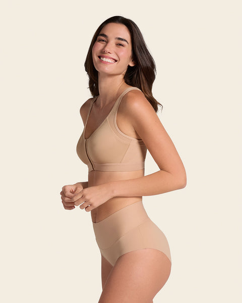 High-Tech High-Waisted Classic Sculpting Panty#color_801-golden-beige