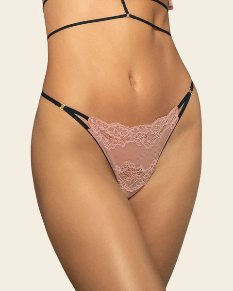 Minimal Low Rise Lace Thong#color_093-baby-pink