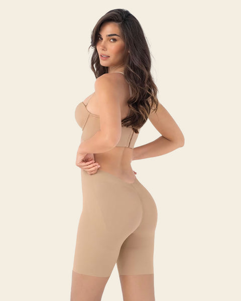 Undetectable Backless Moderate Shaper Short#color_801-golden-beige