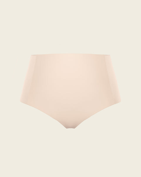 FASHION BONES Women's Seamless Panties Traceless High Coverage Mid Waist  Hipster Panties (Random Colour) - Set of 2 (Sizes-S to XXL)