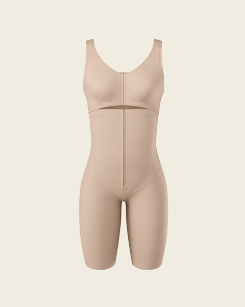 Leonisa Shapewear Undetectable Step-In Classic Body Shaper, Beige