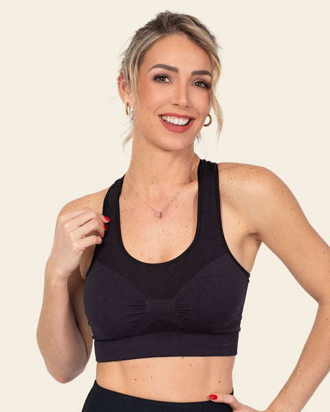 Yellow Polyamide Sport Bra For Ladies, Full Coverage, Fine Quality, Stylish  Design, Appealing Look, 4 Way Stretchability, Printed Pattern, Skin  Friendly, Soft Texture, Comfortable To Wear Size: Small at Best Price in