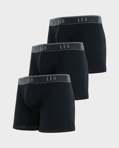 Ultra-Light Boxer Brief with Ergonomic Pouch#color_700-black