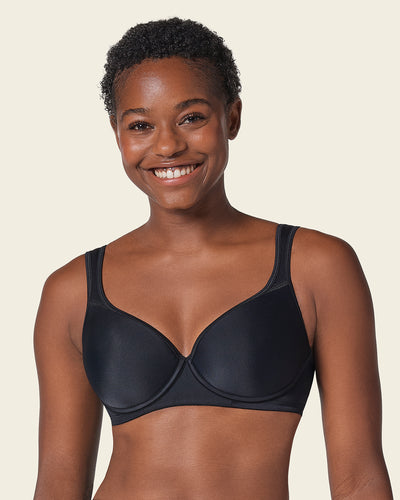 Leonisa Underwire Triangle Bra With High Coverage Cups - Beige 40c : Target