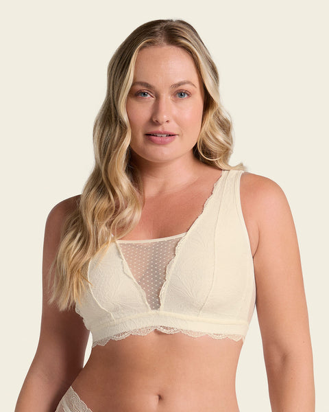 Multiwear lace pocketed bralette#color_253-ivory