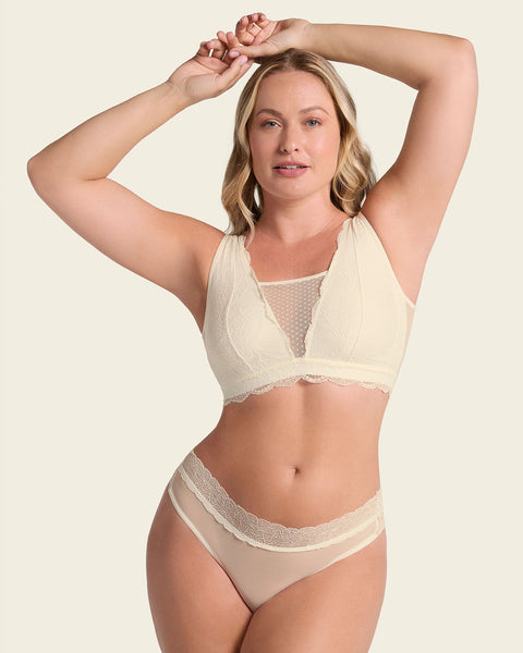 Multiwear lace pocketed bralette#color_253-ivory