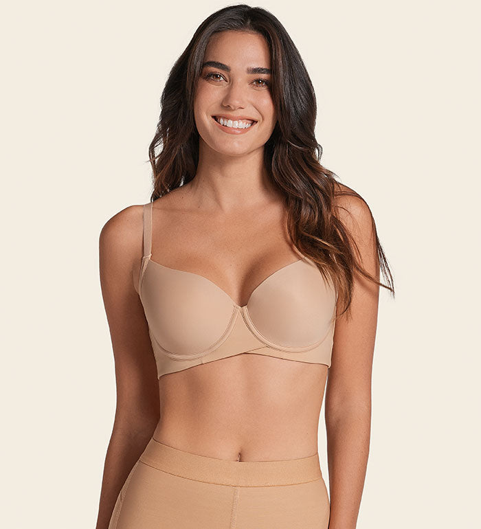 Leonisa Firm Compression Shaper with Boyshort Butt Lifter (018491)- Be -  Breakout Bras