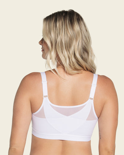 Front Closure Bras for Women Button Shaping Cup Bralettes Full Coverage  Brasieres Wireless Posture Correcting Bra Sports Bra No Padding 