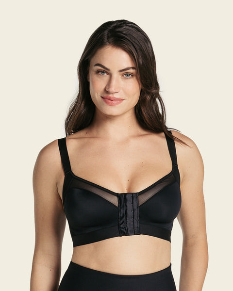 Womens Posture Corrector Shaping Bra Front Close Sports Bras Bralette Tops  Underwear Plus Size, 115D and 50D (Color : Skin, Size : L/Large) (Black  XXXXL/XXXX) : : Health & Personal Care