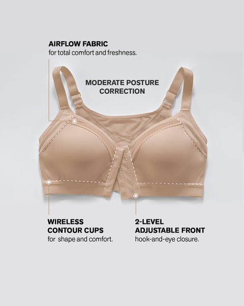 Mimigo 1pack Chest Brace Up For Women Posture Corrector Shapewear Tops  Breast Support Bra Top