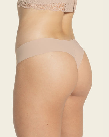 Buy online Beige Nylon Thongs Panty from lingerie for Women by Ilraso for  ₹499 at 20% off