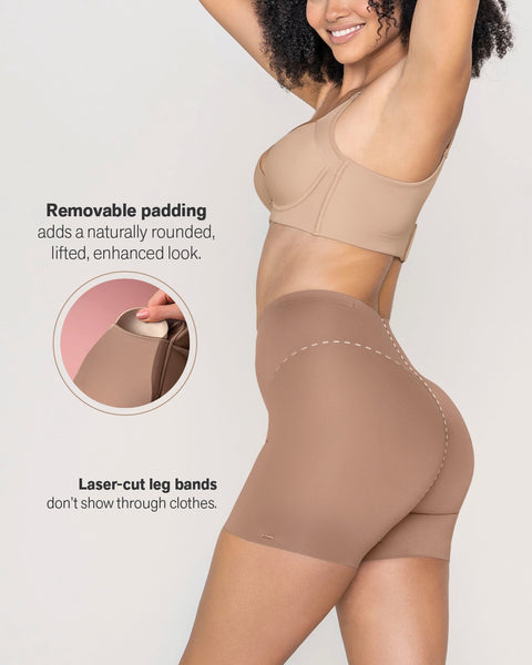 M,I Hip Lifter Body Shaper Shorts in Skin / Code 2063 - Dunipa / Дунипа