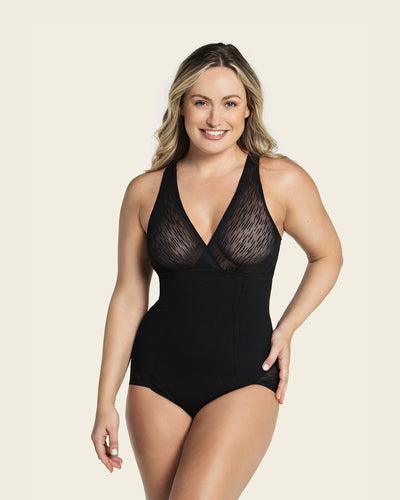 NWT Ambrielle Smooth Revolution Size X-Large Shapewear Black Firm
