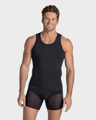 Shapewear & Fajas-The Best Faja Fresh and Light Girdle for men Seamless  Compression Shirt Back Pain Relief 