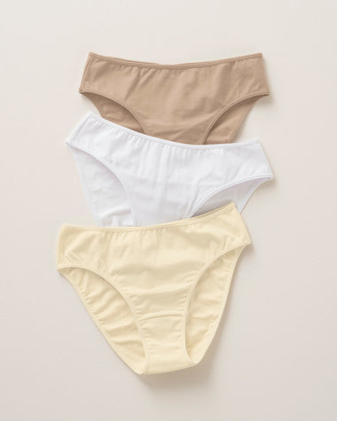 3 pack cotton panties - Girls