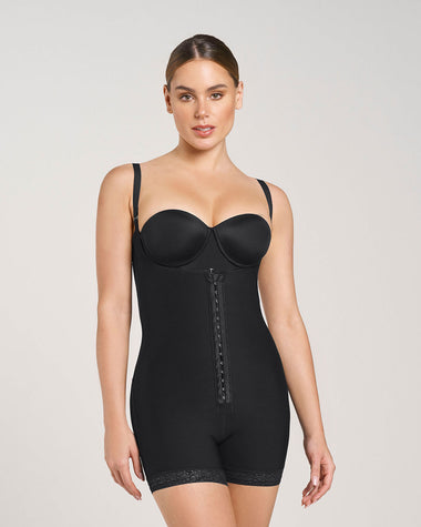 Short Girdle with Lady Sleeves  Girdle with Invisible Closure
